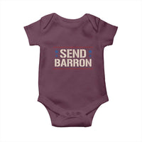 Send Barron Baby Onesie Viral Hashtag Political Protest