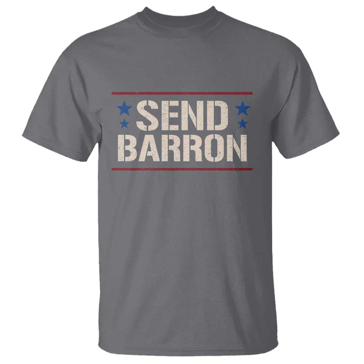 Send Barron T Shirt Viral Hashtag Political Protest