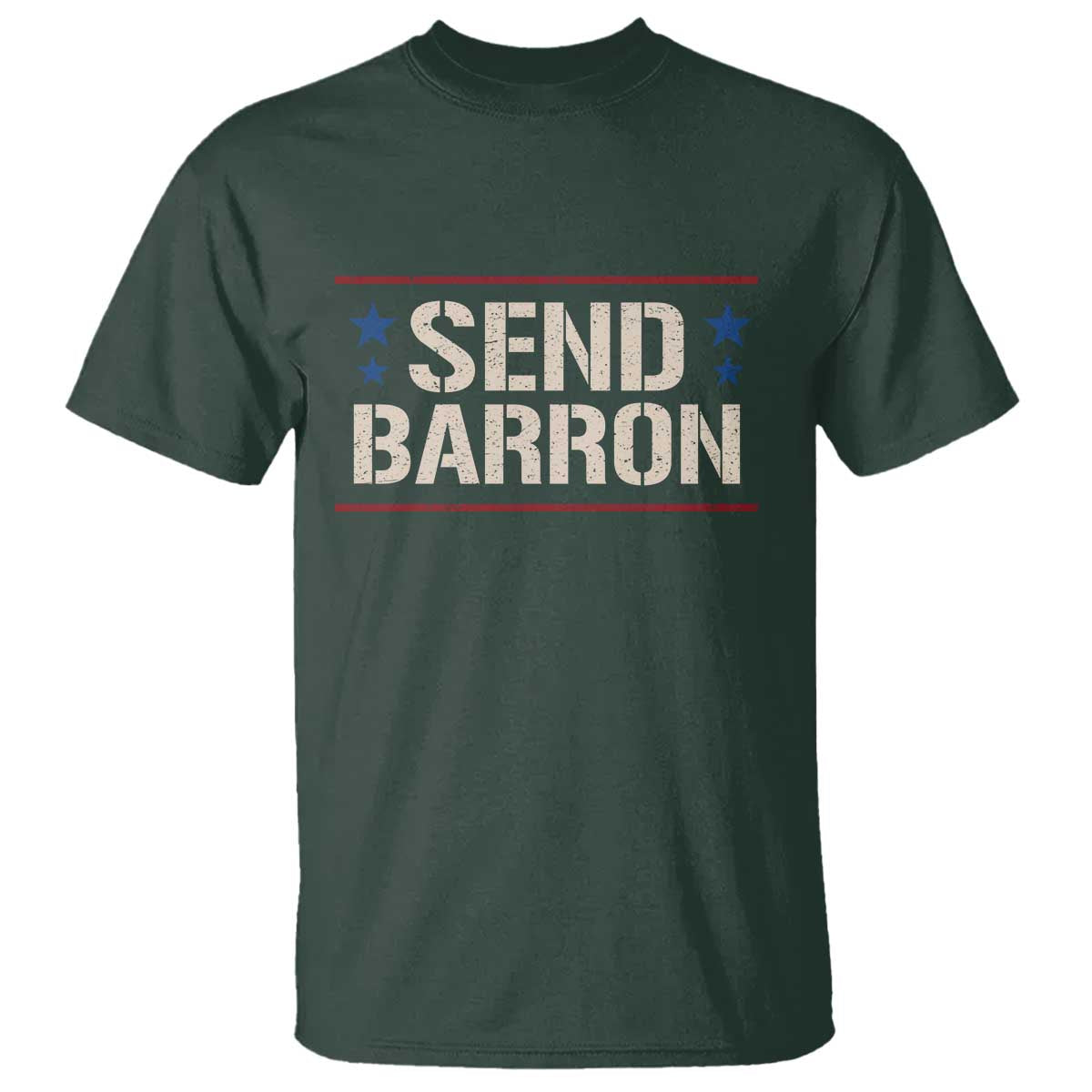 Send Barron T Shirt Viral Hashtag Political Protest