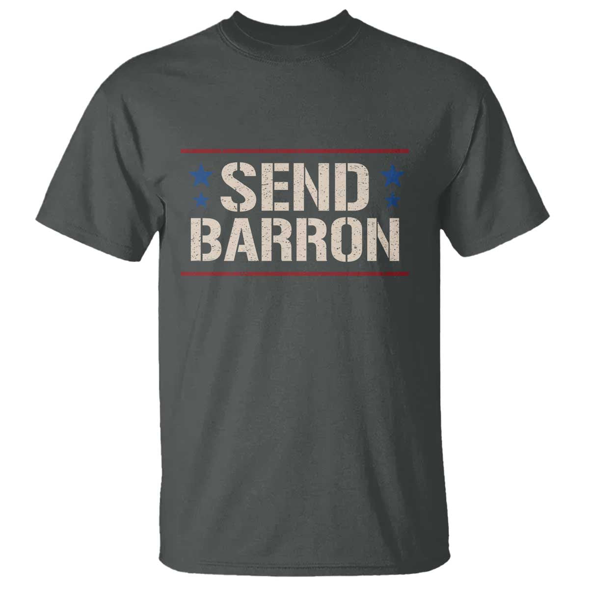 Send Barron T Shirt Viral Hashtag Political Protest