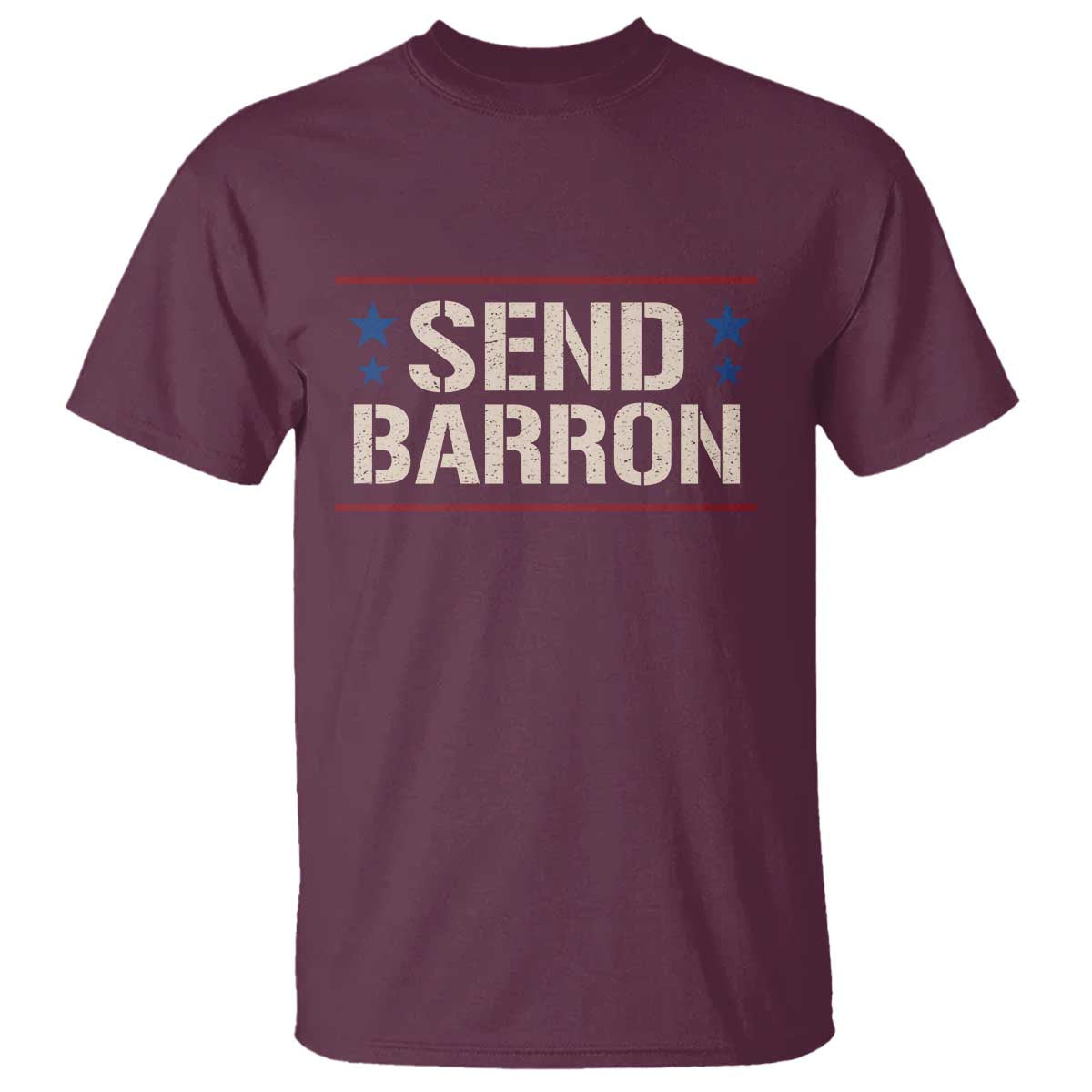 Send Barron T Shirt Viral Hashtag Political Protest