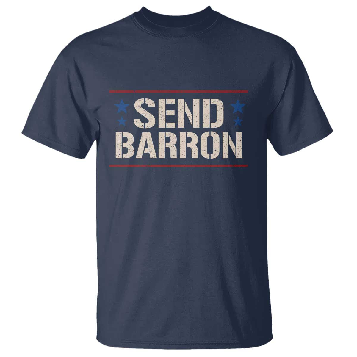 Send Barron T Shirt Viral Hashtag Political Protest
