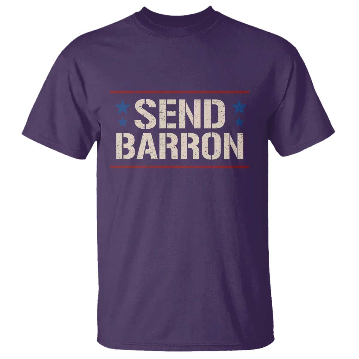 Send Barron T Shirt Viral Hashtag Political Protest