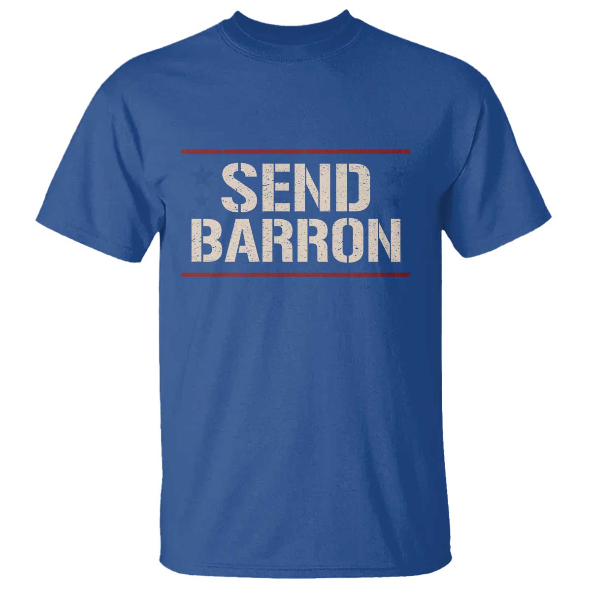 Send Barron T Shirt Viral Hashtag Political Protest