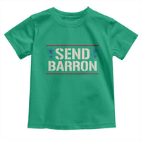 Send Barron Toddler T Shirt Viral Hashtag Political Protest