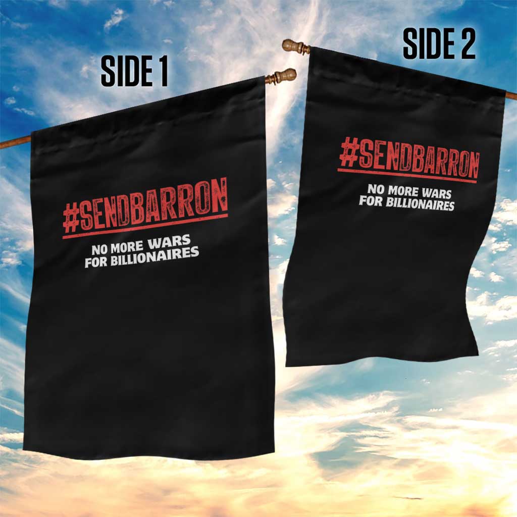 Send Barron Meme Garden Flag Funny Political Hashtag Viral Internet