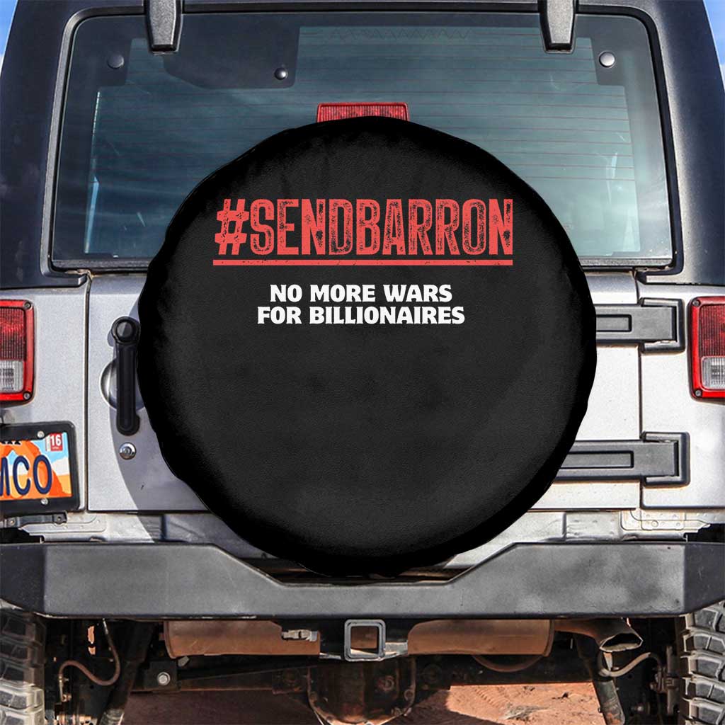 Send Barron Meme Spare Tire Cover Funny Political Hashtag Viral Internet
