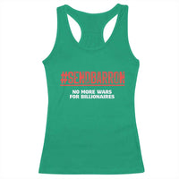 Send Barron Meme Racerback Tank Top Funny Political Hashtag Viral Internet