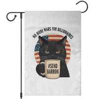 Send Barron Meme Garden Flag Funny Cat Sarcastic Political