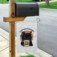 Send Barron Meme Garden Flag Funny Cat Sarcastic Political