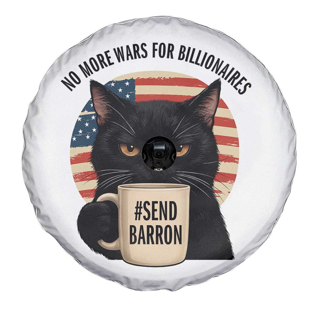Send Barron Meme Spare Tire Cover Funny Cat Sarcastic Political