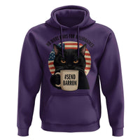 Send Barron Meme Hoodie Funny Cat Sarcastic Political