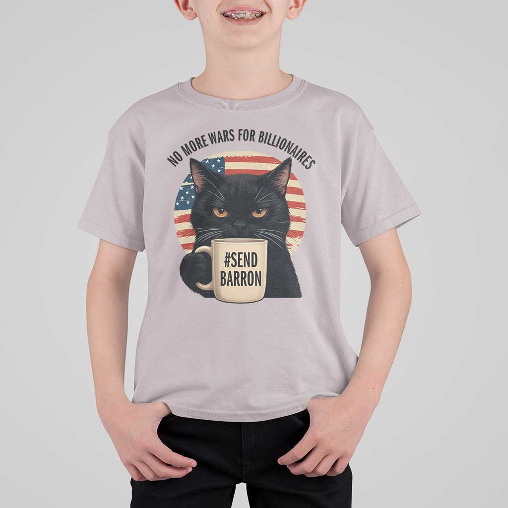 Send Barron Meme T Shirt For Kid Funny Cat Sarcastic Political