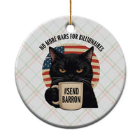 Send Barron Meme Ceramic Ornament Funny Cat Sarcastic Political