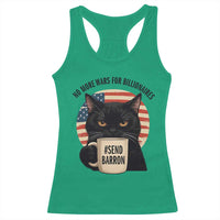 Send Barron Meme Racerback Tank Top Funny Cat Sarcastic Political