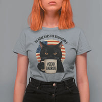Send Barron Meme T Shirt For Women Funny Cat Sarcastic Political
