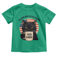 Send Barron Meme Toddler T Shirt Funny Cat Sarcastic Political