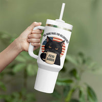 Send Barron Meme Tumbler With Handle Funny Cat Sarcastic Political