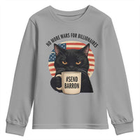 Send Barron Meme Youth Sweatshirt Funny Cat Sarcastic Political