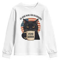 Send Barron Meme Youth Sweatshirt Funny Cat Sarcastic Political