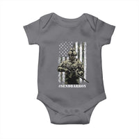 Send Barron Baby Onesie Sarcastic Political American Flag Camo Soldier