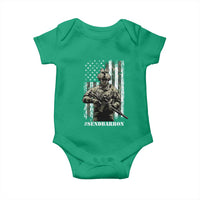 Send Barron Baby Onesie Sarcastic Political American Flag Camo Soldier
