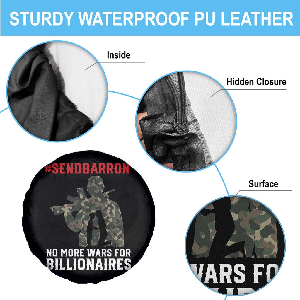 Send Barron Spare Tire Cover No More Wars For Billionaires