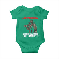 Send Barron Baby Onesie No More Wars For Billionaires