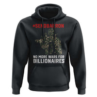 Send Barron Hoodie No More Wars For Billionaires