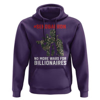 Send Barron Hoodie No More Wars For Billionaires