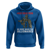 Send Barron Hoodie No More Wars For Billionaires