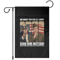 Send Barron Garden Flag We Want You For US Army