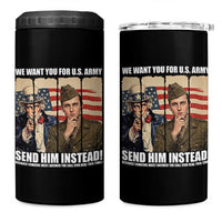 Send Barron 4 in 1 Can Cooler Tumbler We Want You For US Army