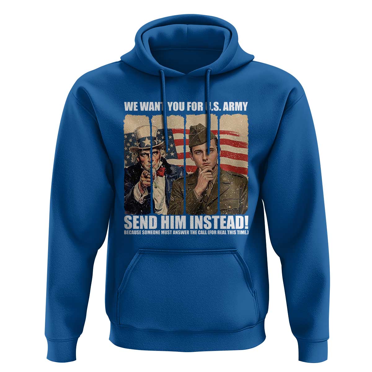 Send Barron Hoodie We Want You For US Army
