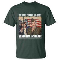 Send Barron T Shirt We Want You For US Army