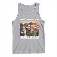 Send Barron Tank Top We Want You For US Army