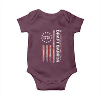 Draft Barron Baby Onesie Anti War Send Barron Viral Internet Meme