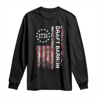 Draft Barron Long Sleeve Shirt Anti War Send Barron Viral Internet Meme