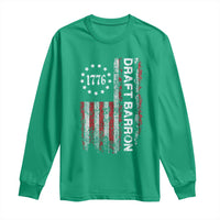 Draft Barron Long Sleeve Shirt Anti War Send Barron Viral Internet Meme