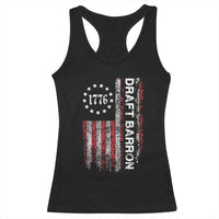 Draft Barron Racerback Tank Top Anti War Send Barron Viral Internet Meme