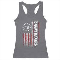 Draft Barron Racerback Tank Top Anti War Send Barron Viral Internet Meme