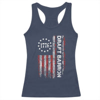 Draft Barron Racerback Tank Top Anti War Send Barron Viral Internet Meme