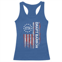 Draft Barron Racerback Tank Top Anti War Send Barron Viral Internet Meme