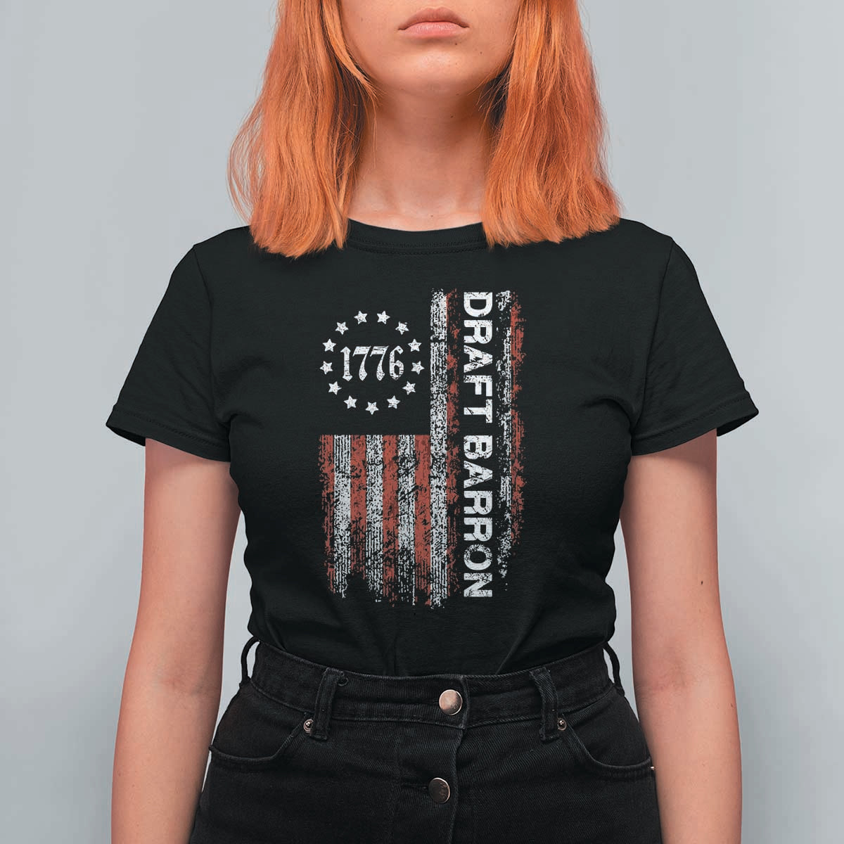 Draft Barron T Shirt For Women Anti War Send Barron Viral Internet Meme