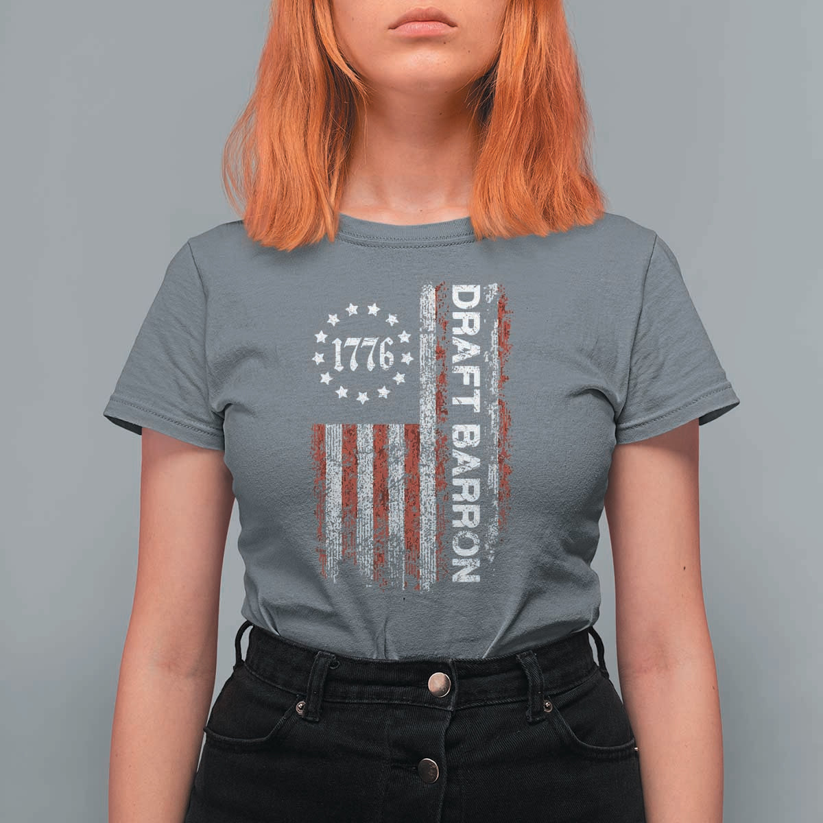 Draft Barron T Shirt For Women Anti War Send Barron Viral Internet Meme