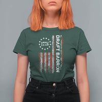 Draft Barron T Shirt For Women Anti War Send Barron Viral Internet Meme