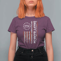 Draft Barron T Shirt For Women Anti War Send Barron Viral Internet Meme