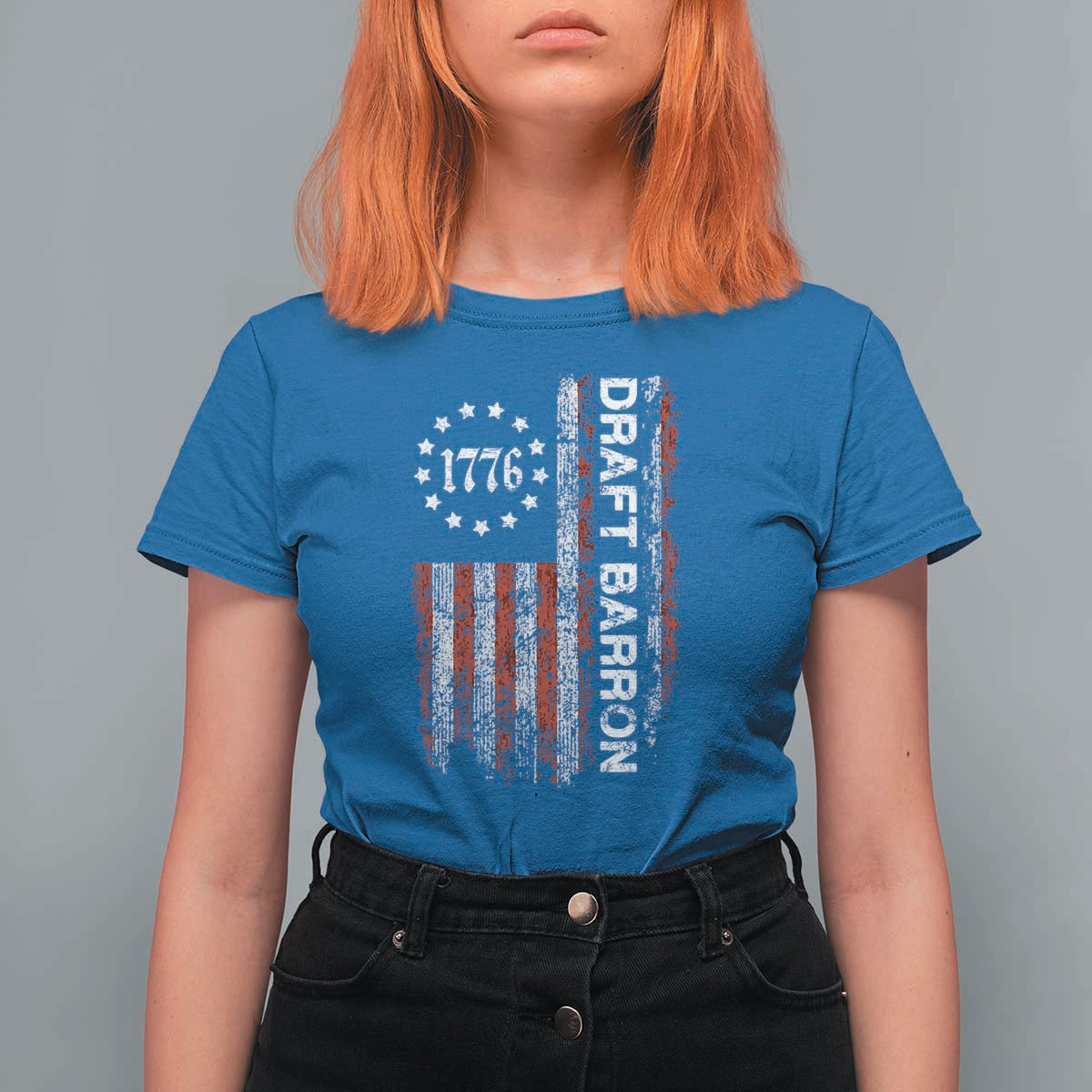 Draft Barron T Shirt For Women Anti War Send Barron Viral Internet Meme