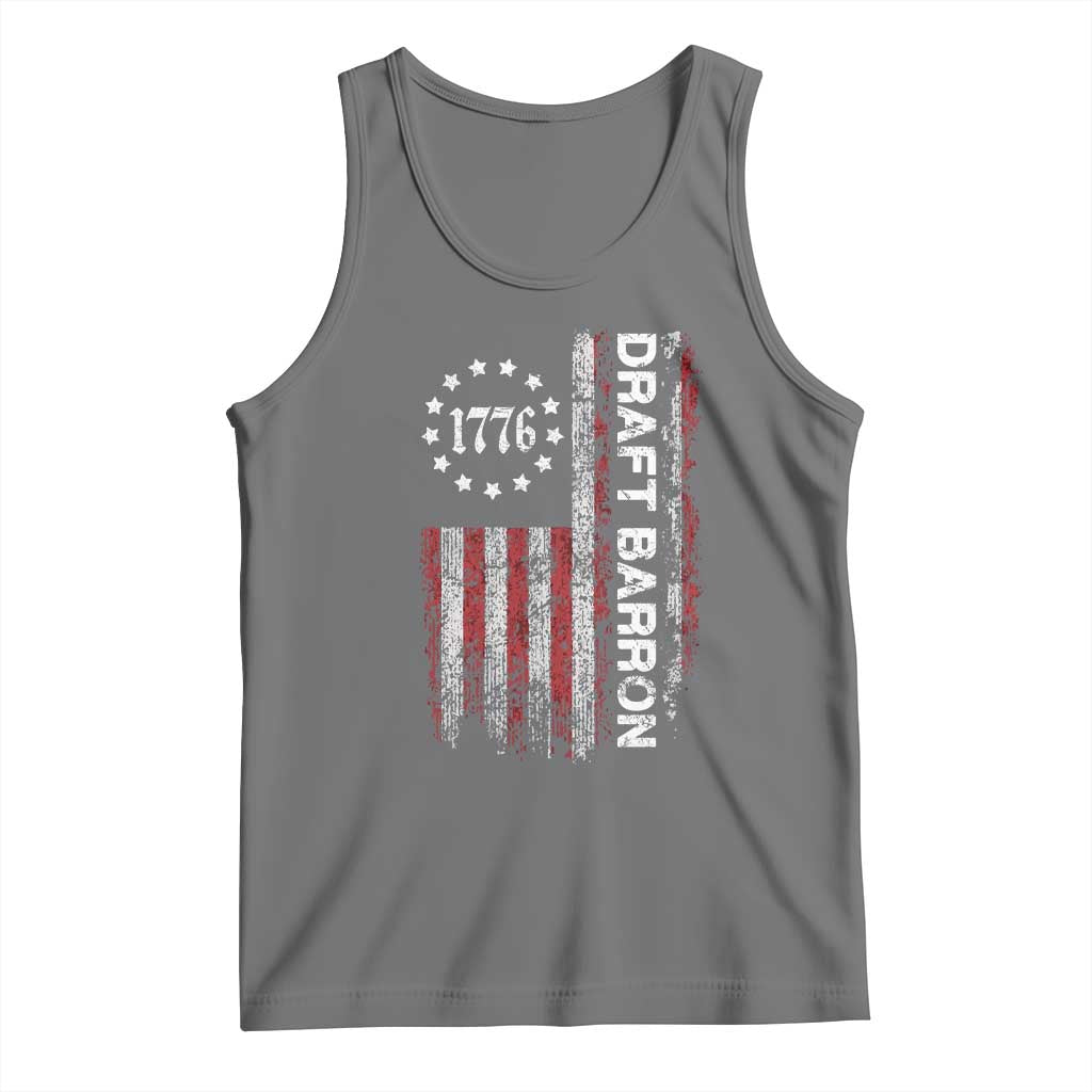 Draft Barron Tank Top Anti War Send Barron Viral Internet Meme