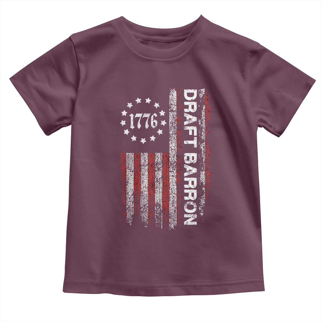Draft Barron Toddler T Shirt Anti War Send Barron Viral Internet Meme